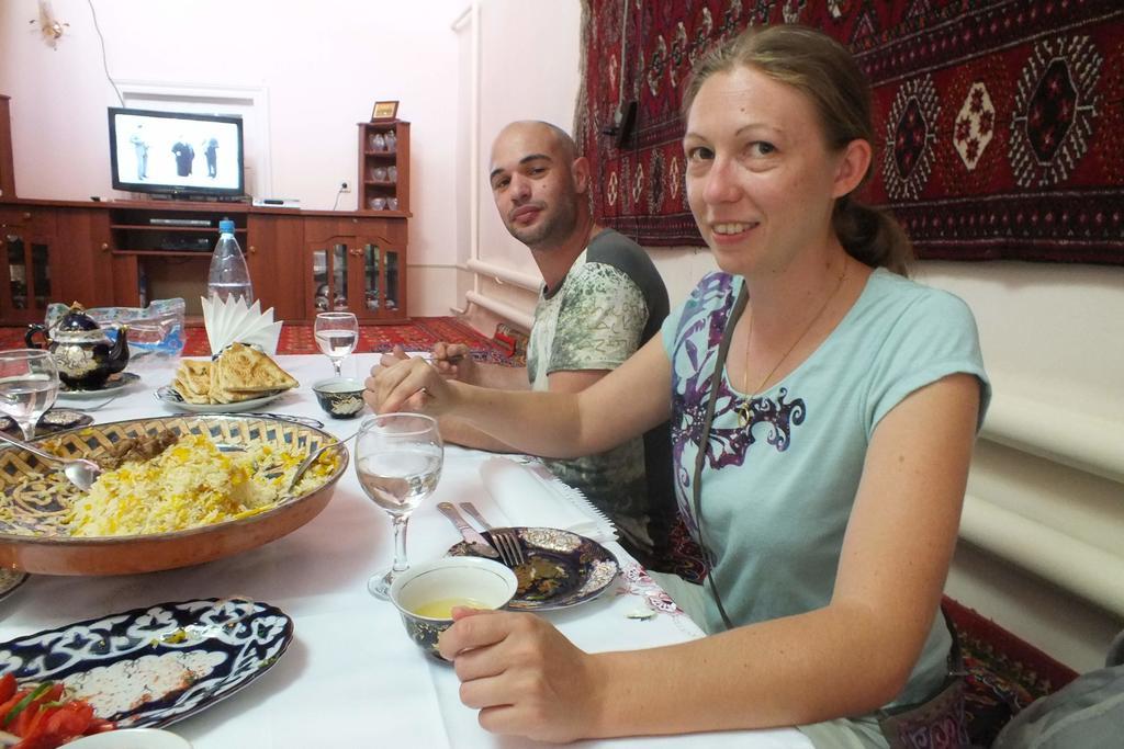 Qosha Darvoza Hotel Khiva Ngoại thất bức ảnh